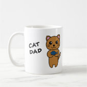 Tasse à café Papa Chat (Gauche)