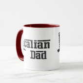 Tasse à café Papa Italien (Devant gauche)