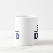 Tasse à café Papa numéro un (Centre)