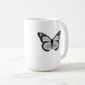 Tasse à café Papillon Monarque (Devant droit)