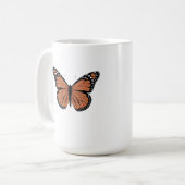Tasse à café Papillon Monarque (Devant gauche)
