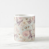 Tasse à café Papillon Pastel & Fleurs (Centre)