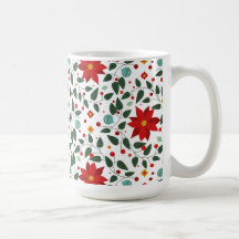 Tasse à café Paradis des Poinsettias Joie