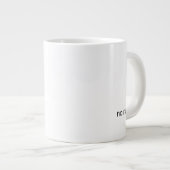 Tasse à café « Pas de précipitation – Rappel doux (Devant droit)