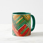 tasse à café patchwork fiesta (Devant droit)