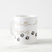 Tasse à café Paws sales (Devant gauche)