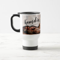 Tasse à café personnalisée 15 onces Cowboy Boots G