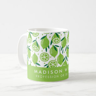 Tasse à café personnalisée au nom minimaliste