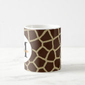 Tasse à café personnalisée avec impression d'anima (Centre)