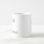 Tasse à café personnalisée avec nom de chat Ragdol (Centre)