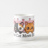 Tasse à café personnalisée avec un chat de dessin (Centre)