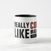 Tasse à café personnalisée avec une grosse typogra (Centre)