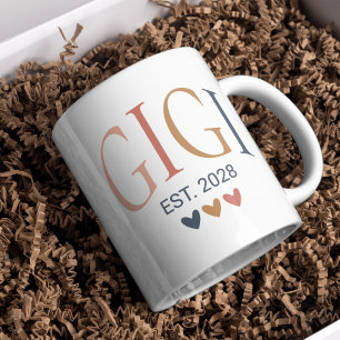 Tasse à café personnalisée Boho Gigi – Cadeau pour