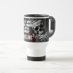 Tasse à café personnalisée de 15 onces Haunting Ad