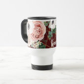 Tasse à café personnalisée de 15 onces Jardin géom (Devant gauche)