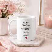 Tasse à café personnalisée moderne pour Bae
