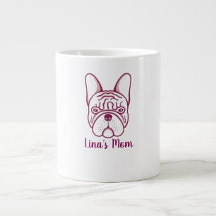 Tasse à café personnalisée pour maman de Bouledogu