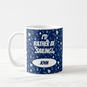 Tasse à café personnalisée sur le thème de la voil