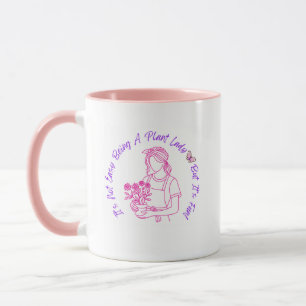 Tasse à café "Plant Lady" pour le jardinage