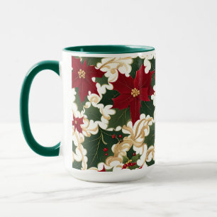 tasse à café plantes de noël à gogo