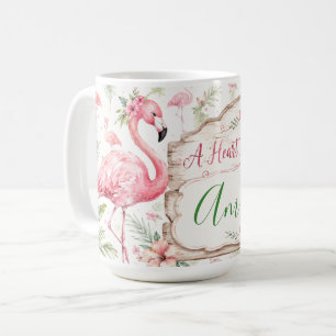 Tasse à café pleine de foi
