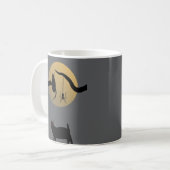 Tasse à café pleine lune hantée (Devant gauche)