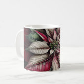 Tasse à café Poinsettia (Devant gauche)