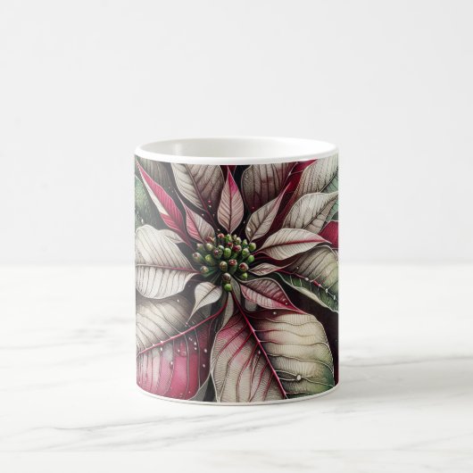 Tasse à café Poinsettia (Centre)