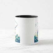 Tasse à café Poisson-Épée Sauteur Mignon (Centre)