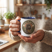 Tasse à café Poodle Dad | Cadeau pour papa de chie
