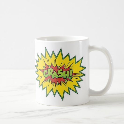 Tasse à café - Pop Art Crash (Droite)