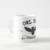 Tasse à café Poste aux hiboux (Devant gauche)