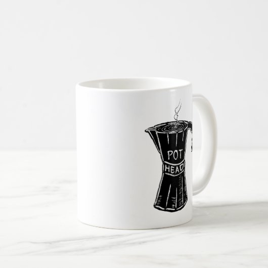Tasse à café Pot Head (Devant droit)