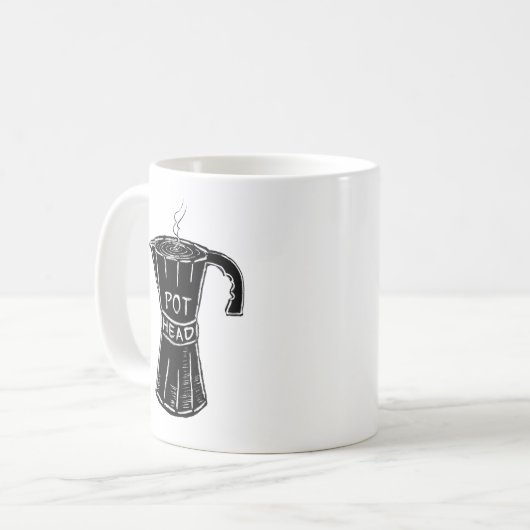 Tasse à café Pot Head (Devant gauche)