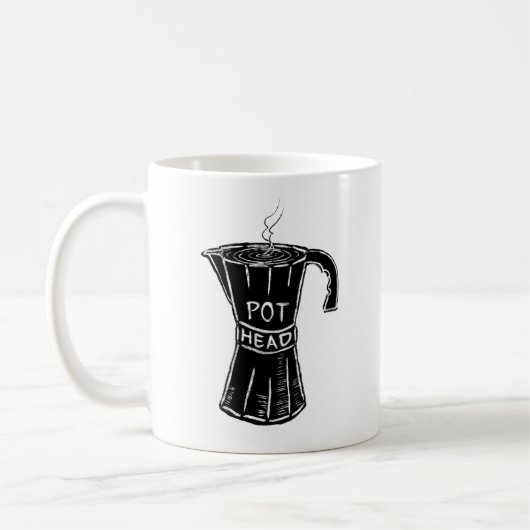 Tasse à café Pot Head (Gauche)