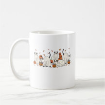 – Tasse à café pour amateur de chats effrayants mi