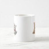 Tasse à café pour amateur de chats mignons (Centre)