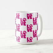 Tasse à café pour amateur de jolis animaux de comp (Devant droit)