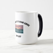 Tasse à café pour amateur de surf (Devant droit)