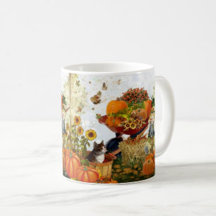 Tasse à café pour amateurs de chats en saison auto