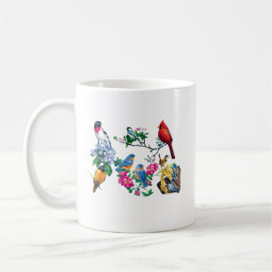 Tasse à café pour amateurs d'oiseaux