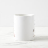 Tasse à Café pour Amoureux de Macarons avec Chaton (Centre)