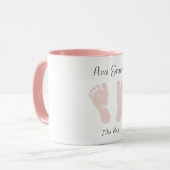 Tasse à café pour bébé pieds (Devant gauche)