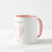 Tasse à café pour bébé pieds (Devant droit)