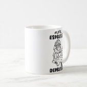 Tasse à café pour chat : Plus d'espresso, moins de (Devant droit)