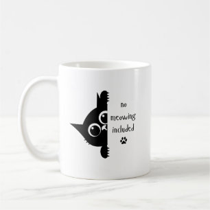 Tasse à café pour chat sans miaulement
