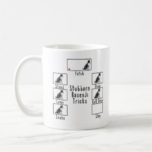 Tasse à café pour chien avec des tours têtus de Ba