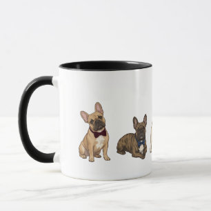 Tasse à café pour chien avec nœud papillon élégant