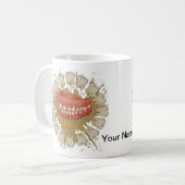 Tasse à café pour dentiste (Devant gauche)