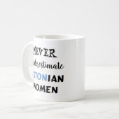 tasse à café pour femmes estoniennes (Devant gauche)